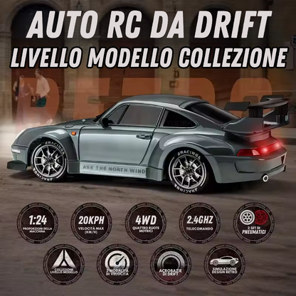 911 RWB RC da Drift 1:24